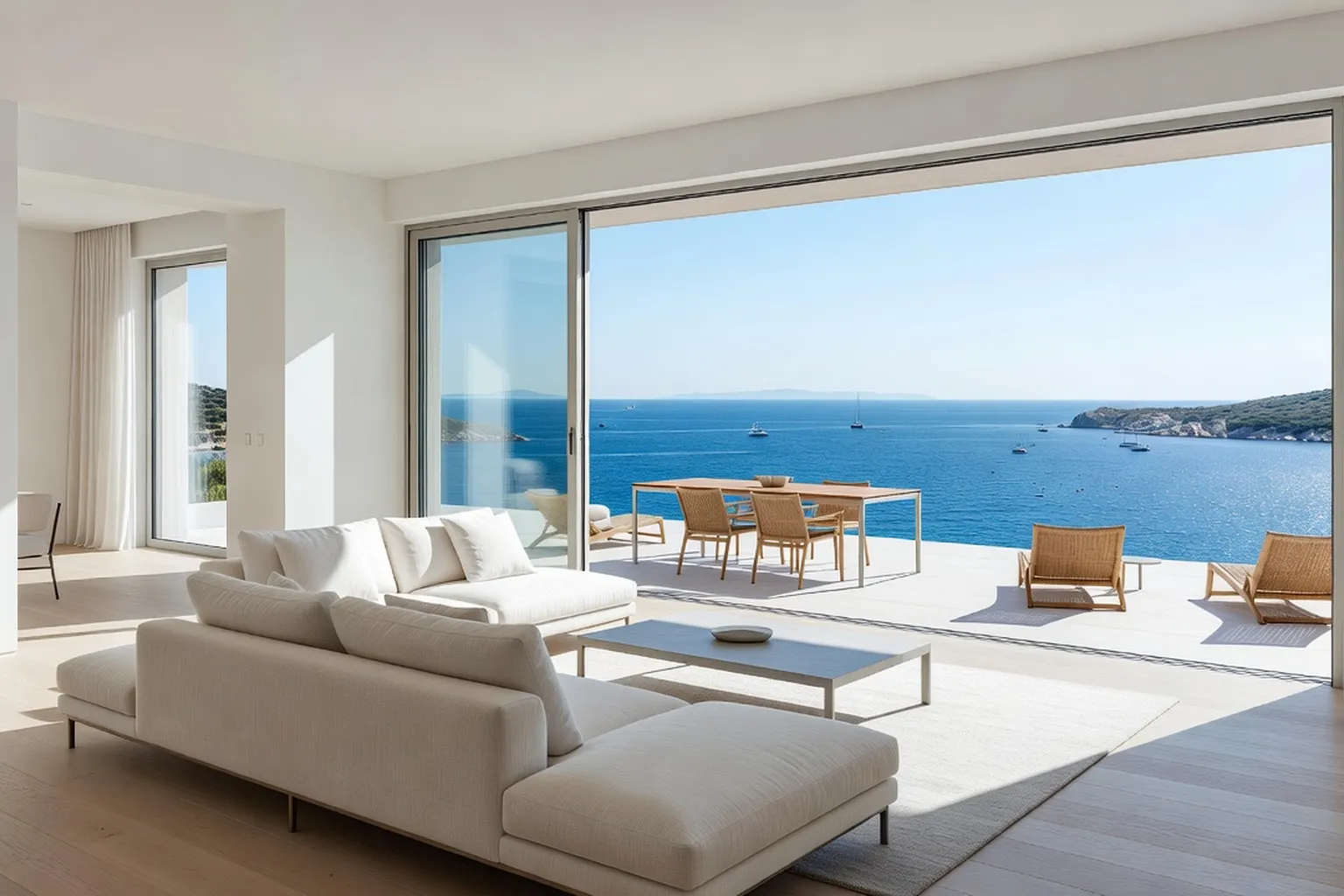 Appartement moderne à Split avec terrasse et vue sur la mer Adriatique