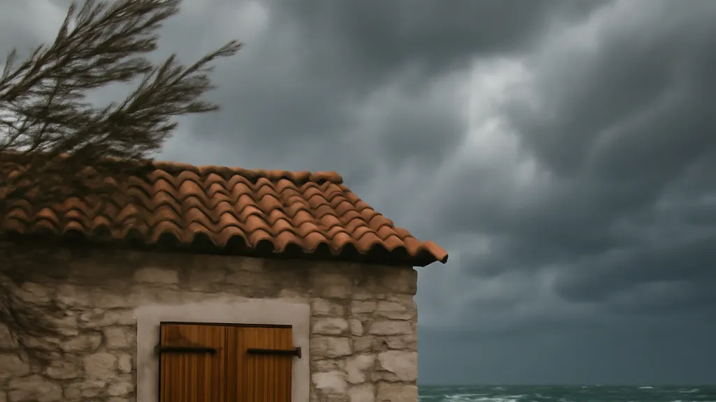 La Bura en Croatie : comment ce vent bouleverse une location en bord de mer