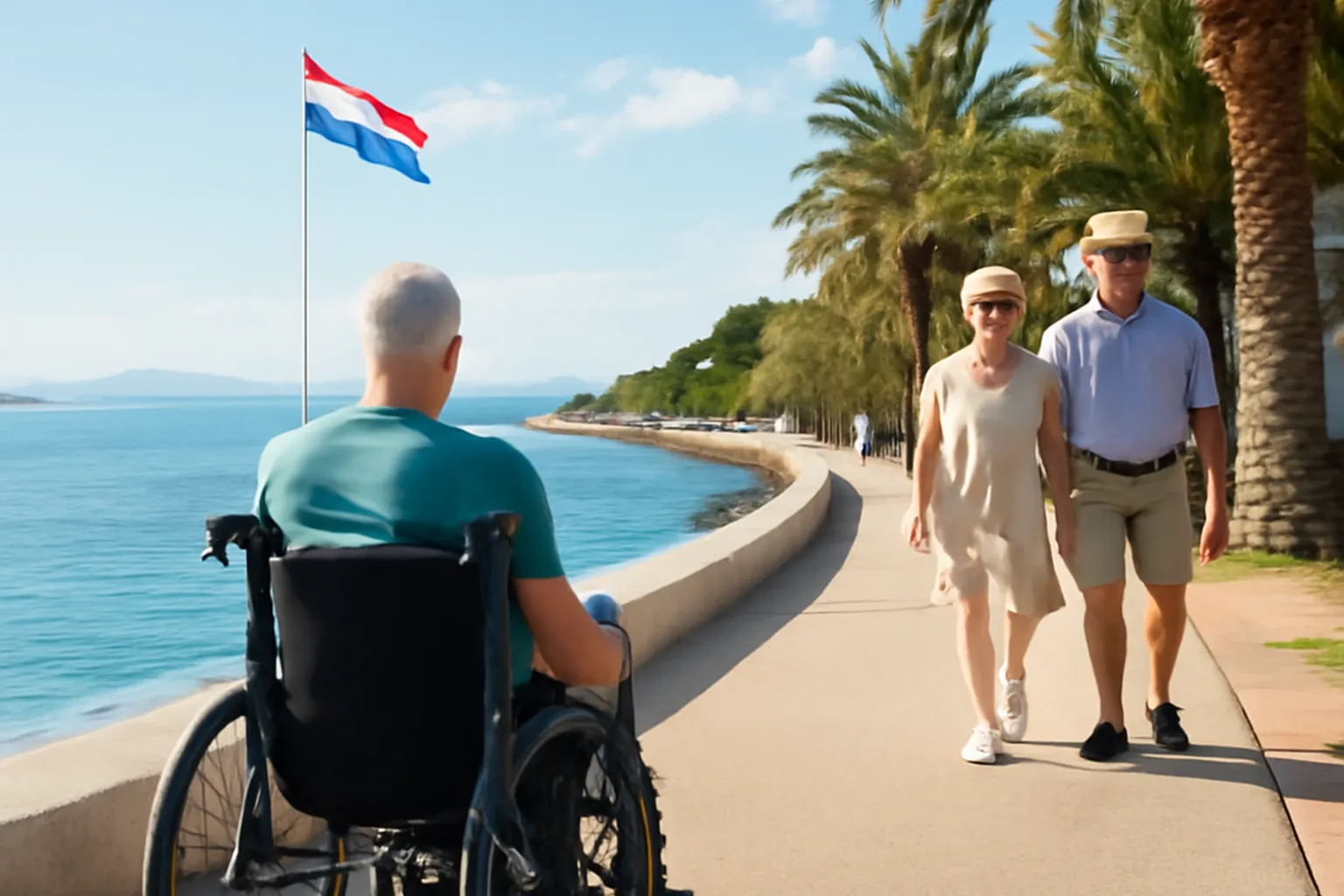 Location en Croatie accessible PMR : hébergements adaptés
