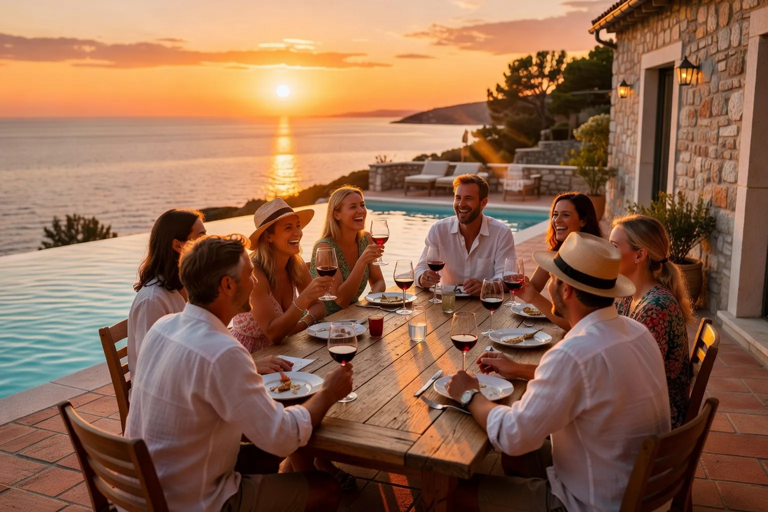 Location en Croatie entre amis : villas et maisons pour groupes